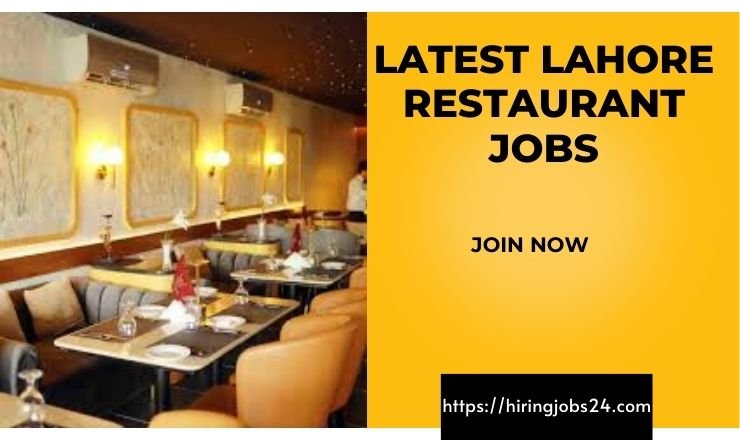 Lahore Restaurant jobs